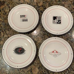 Emeril Lagasse Appetizer Dessert Plates Set of 4